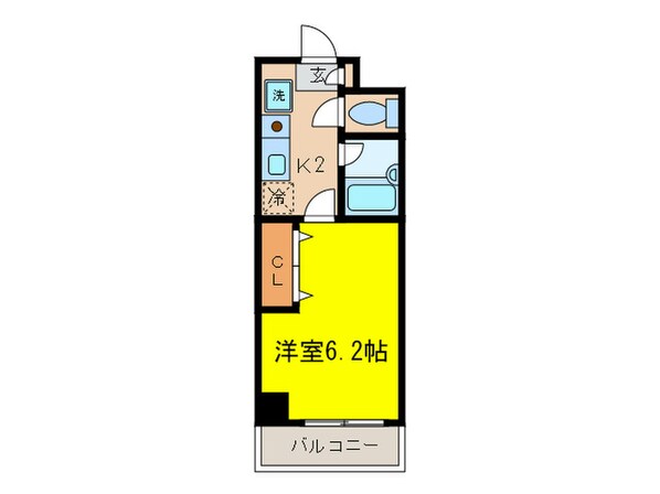 フィール大須の物件間取画像